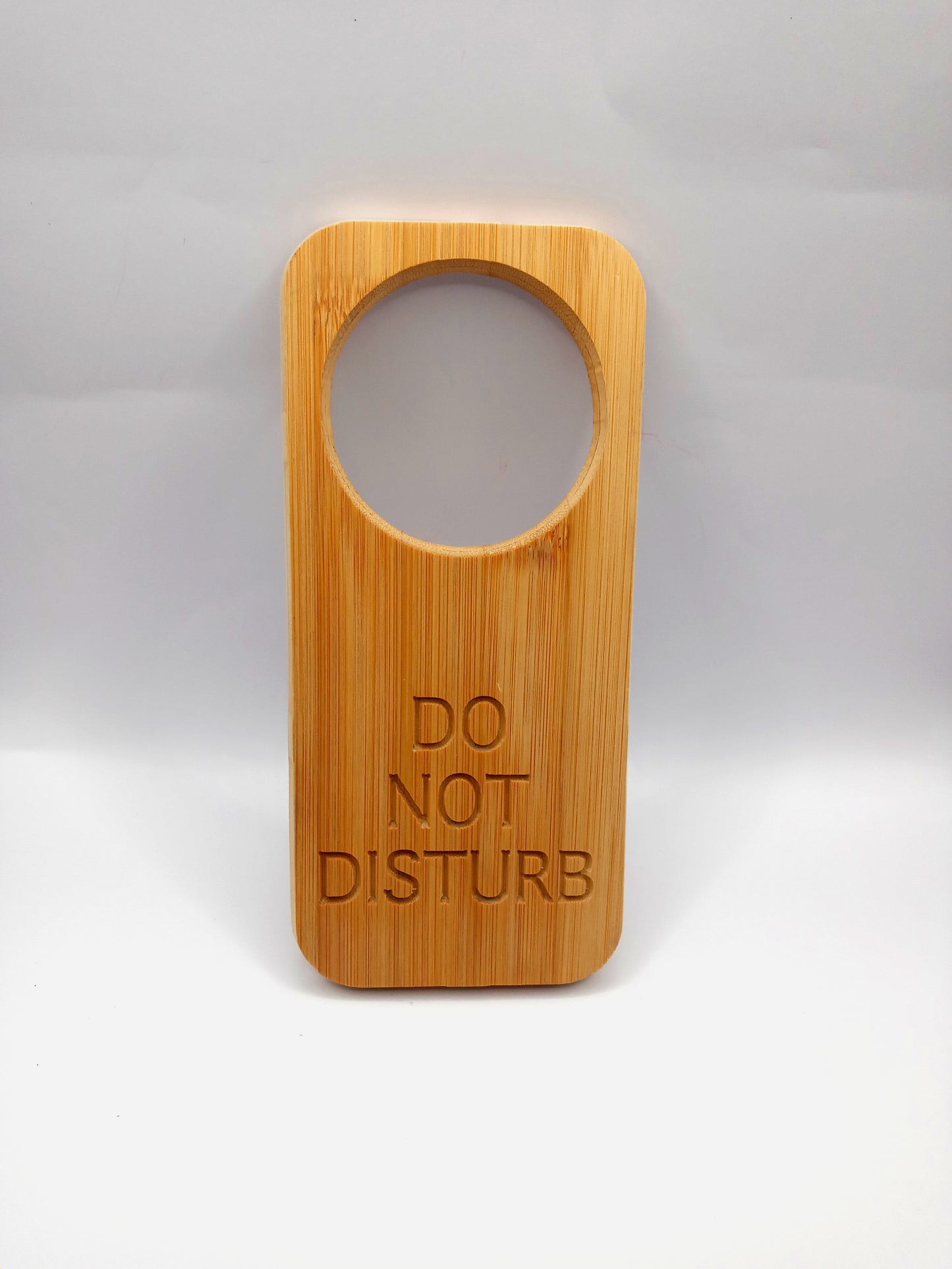 Bamboo Do Not Disturb Door Hanger